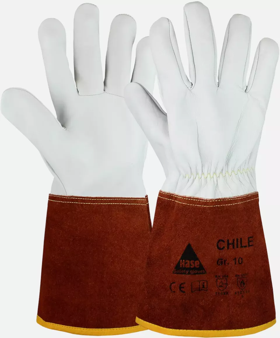 Hase Safety Gloves 403840, CHILE Welding Gloves, image 1, gallery thumbnail