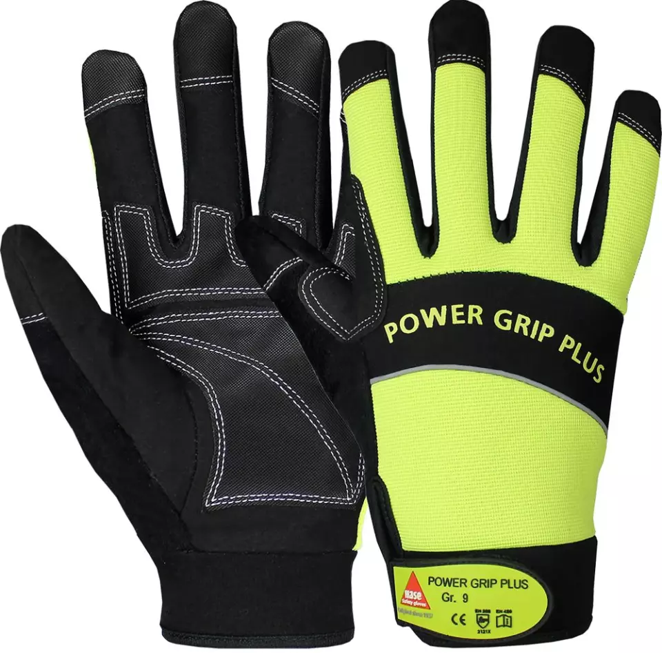 Hase Safety Gloves 40200M, POWER GRIP PLUS Assembly Glove