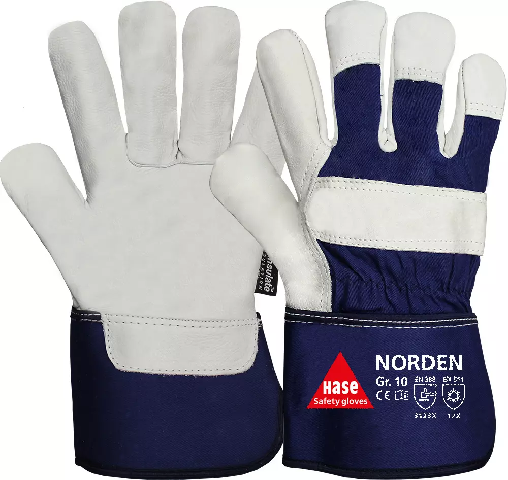 Hase Safety Gloves 205500, NORDEN Winter Gloves