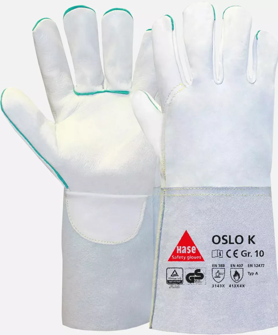 Hase Safety Gloves 3211060, OSLO K Welding Gloves, image 1, gallery thumbnail