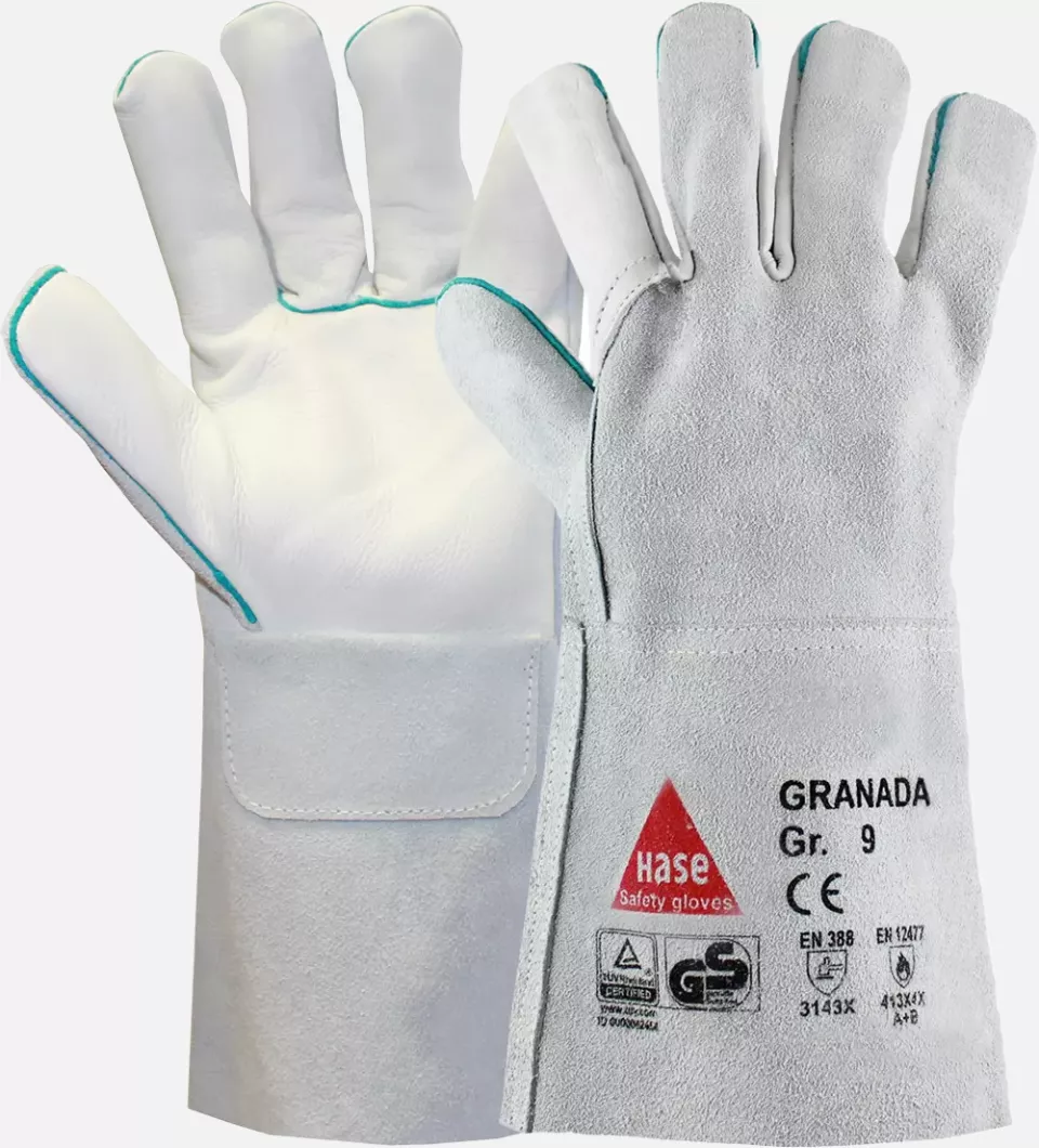 Hase Safety Gloves 100335, GRANADA Welding Gloves, image 1, gallery thumbnail