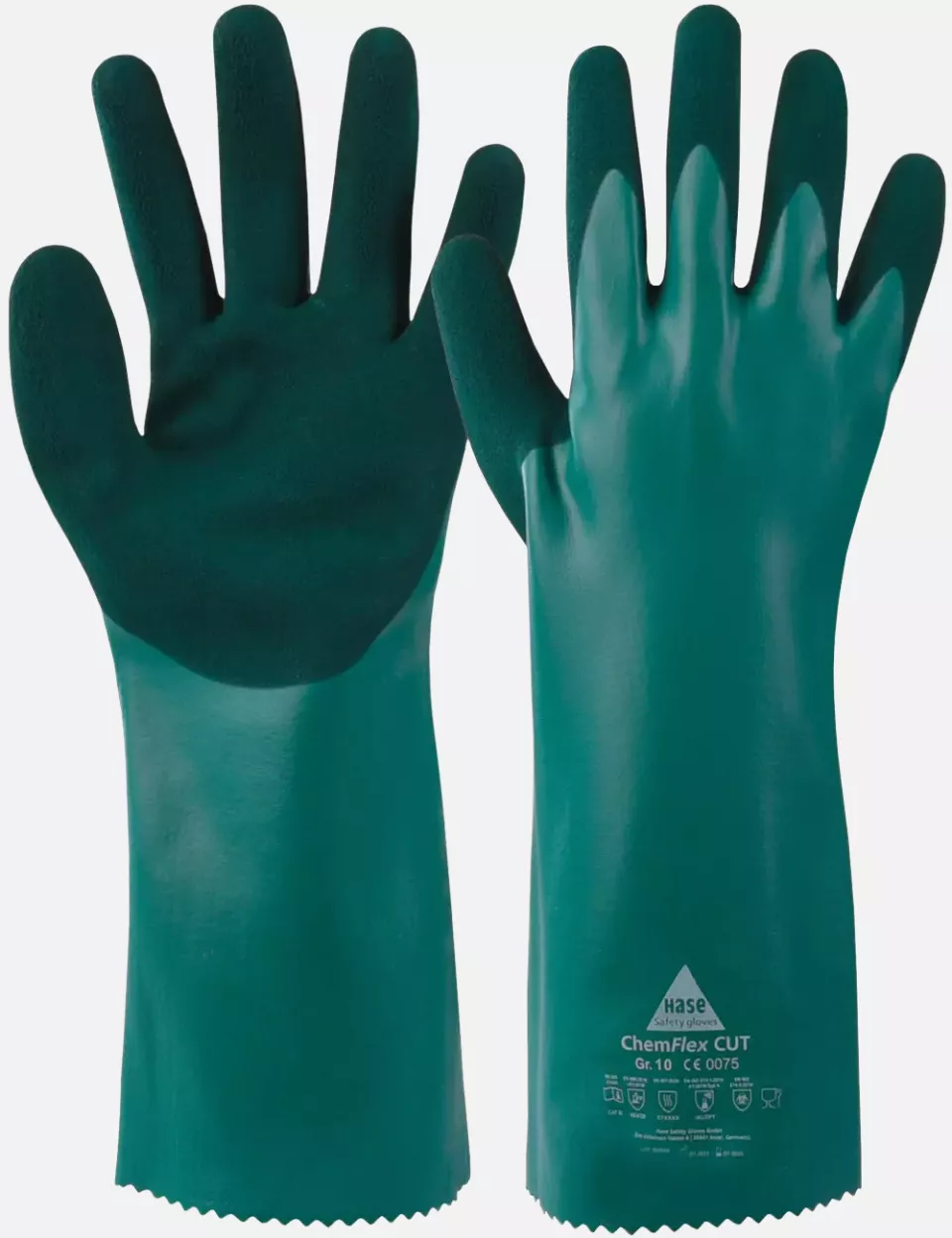 Hase Safety Gloves 907000, CHEMFLEX 35 CUT Chemikalienhandschuhe, image 1, gallery thumbnail
