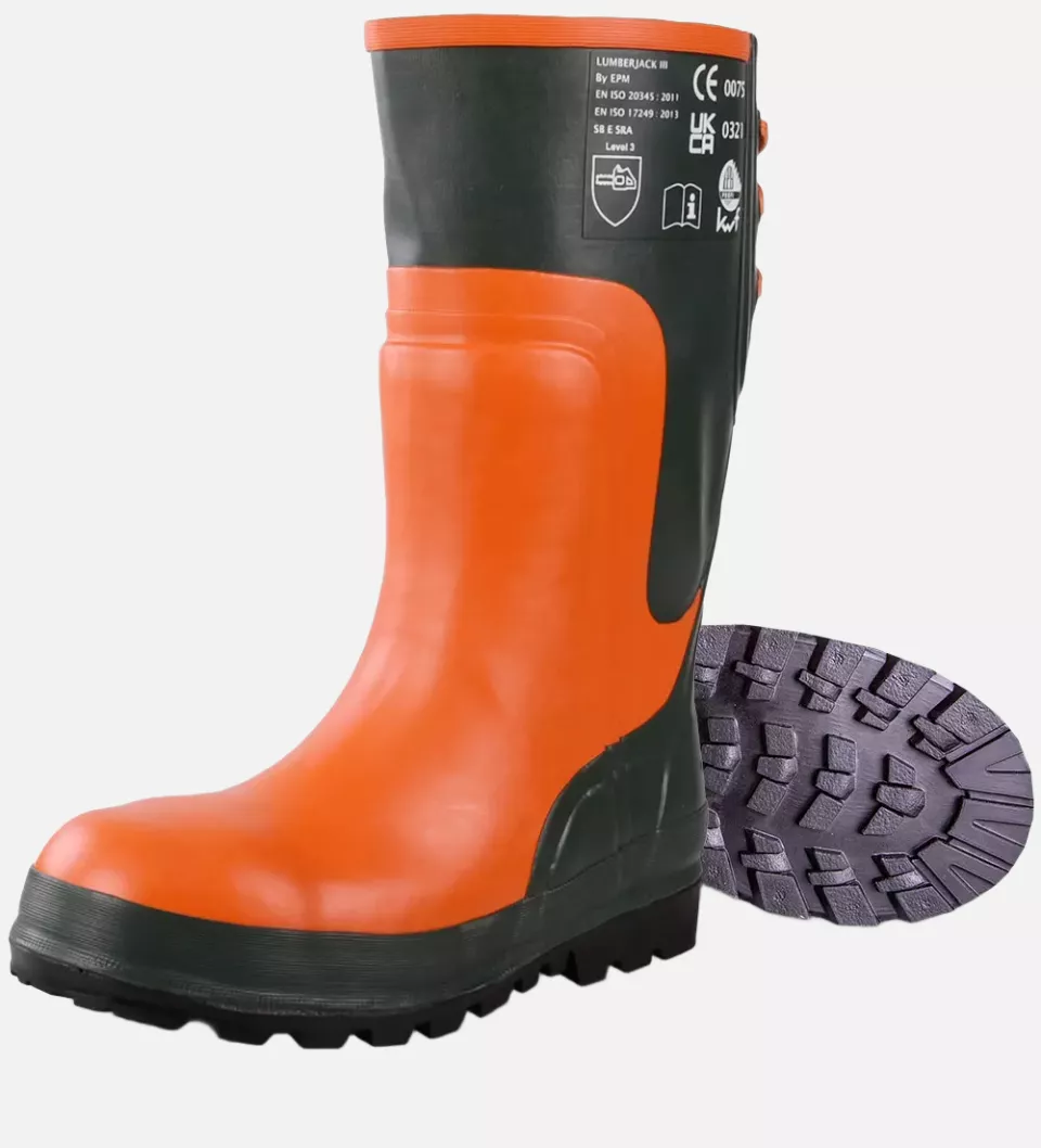 Hase Safety Gloves 22000620, LUMBERJACK Forestry Boot, image 1, gallery thumbnail
