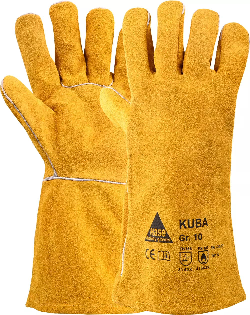 Hase Safety Gloves 302020, KUBA I Welding Gloves