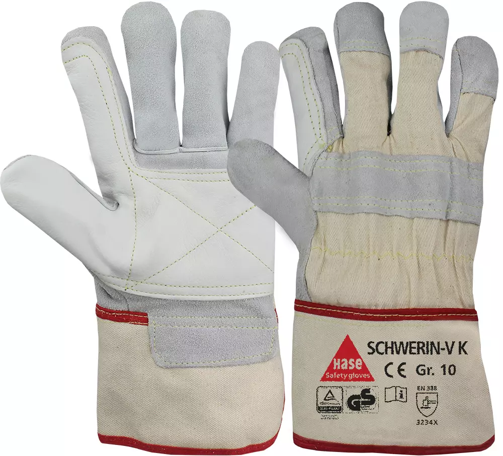 Hase Safety Gloves 21217K, SCHWERIN V K Work Gloves