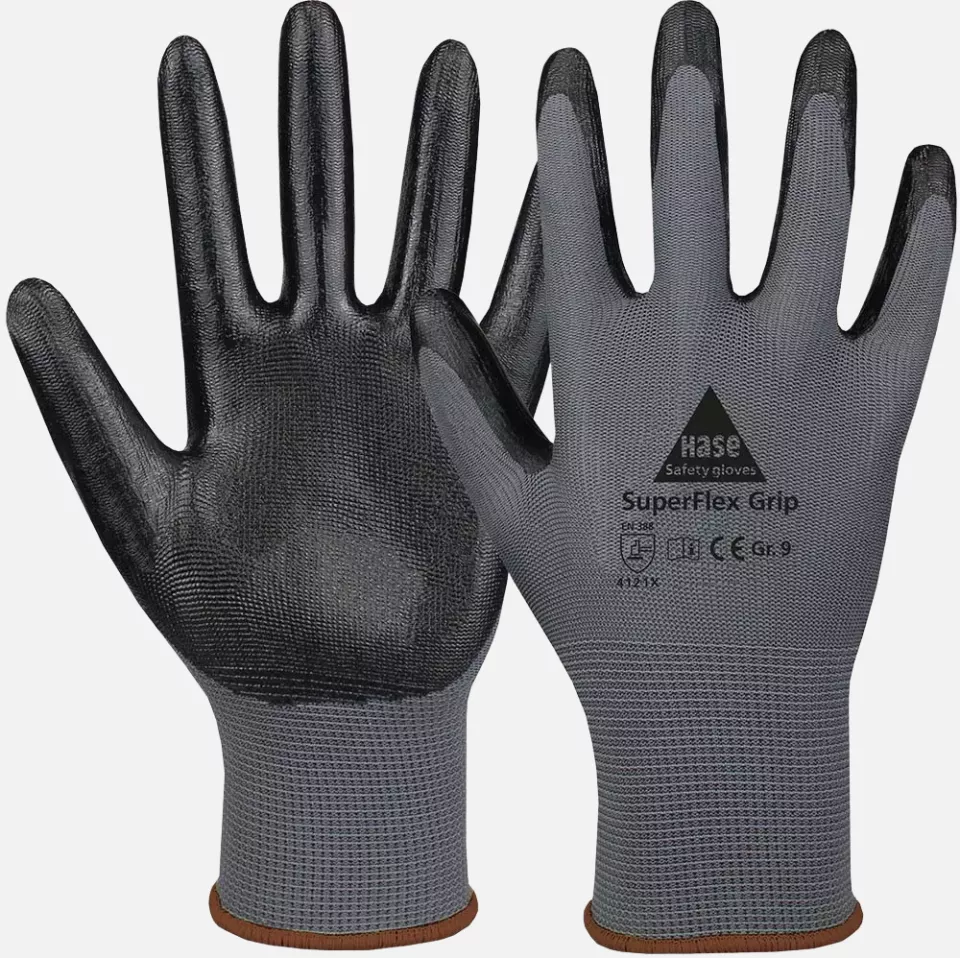 Hase Safety Gloves 508605, SUPERFLEX GRIP Montagehandschuhe, image 1, gallery thumbnail