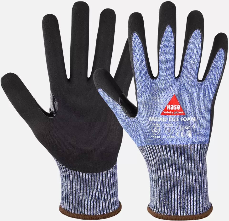Hase Safety Gloves 508460, MEDIO CUT FOAM Cut Protection Glove, image 1, gallery thumbnail