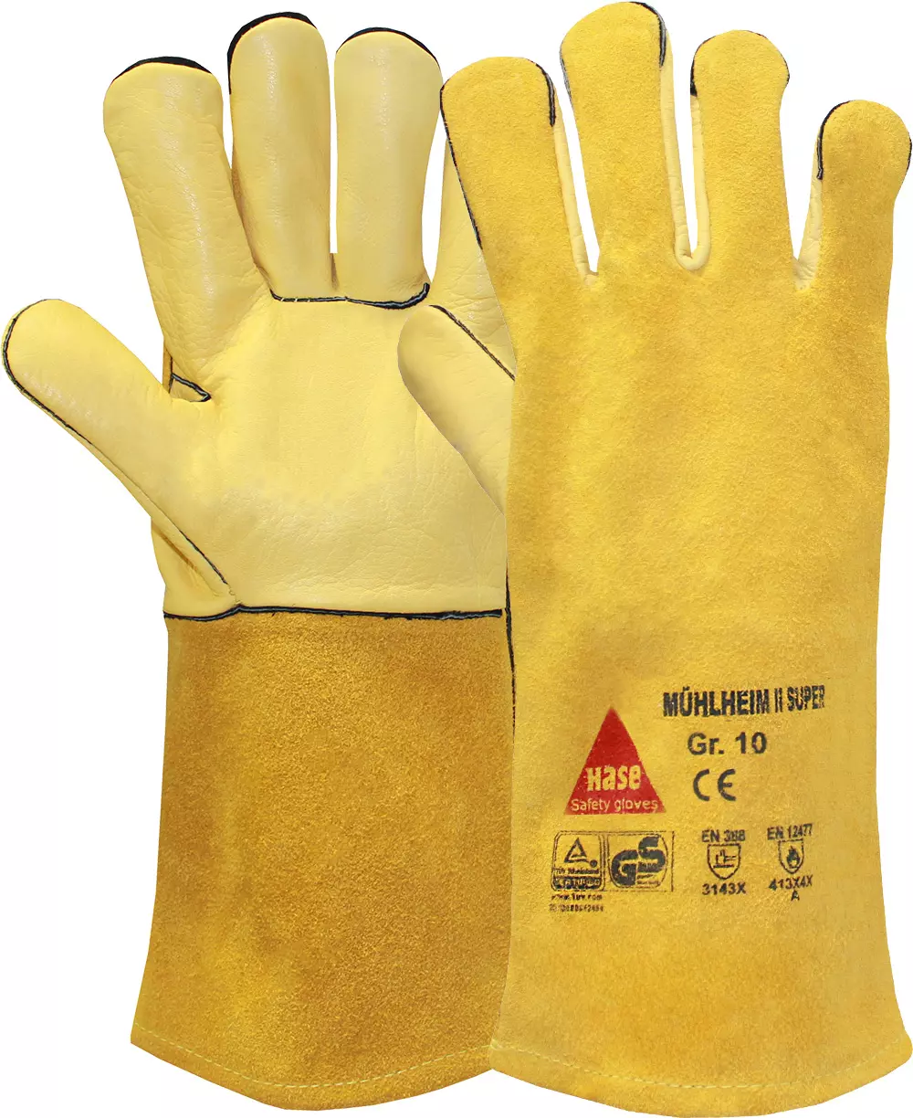 Hase Safety Gloves 301110, MÜHLHEIM II SUPER Schweißerhandschuhe