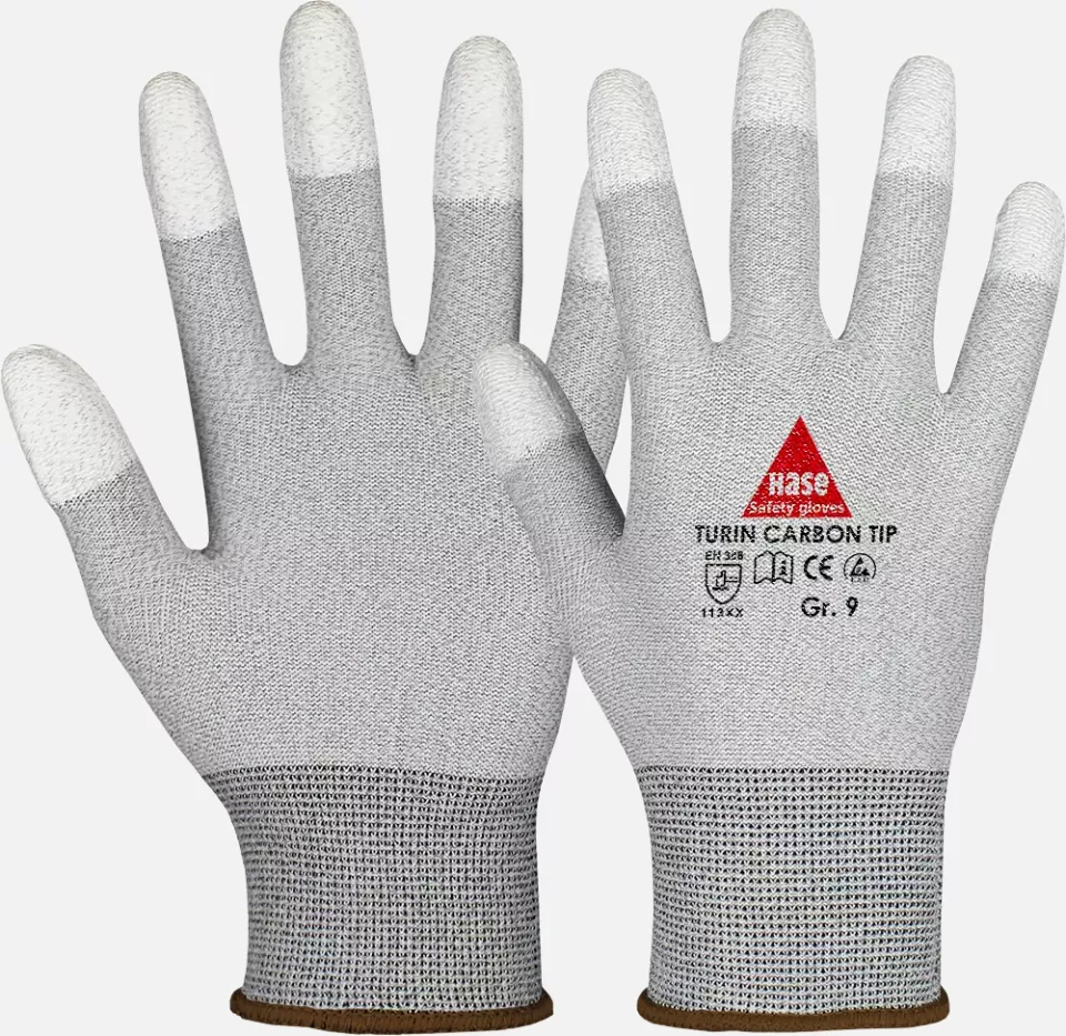 Hase Safety Gloves 508240, TURIN CARBON TIP Assembly Glove, image 1, gallery thumbnail