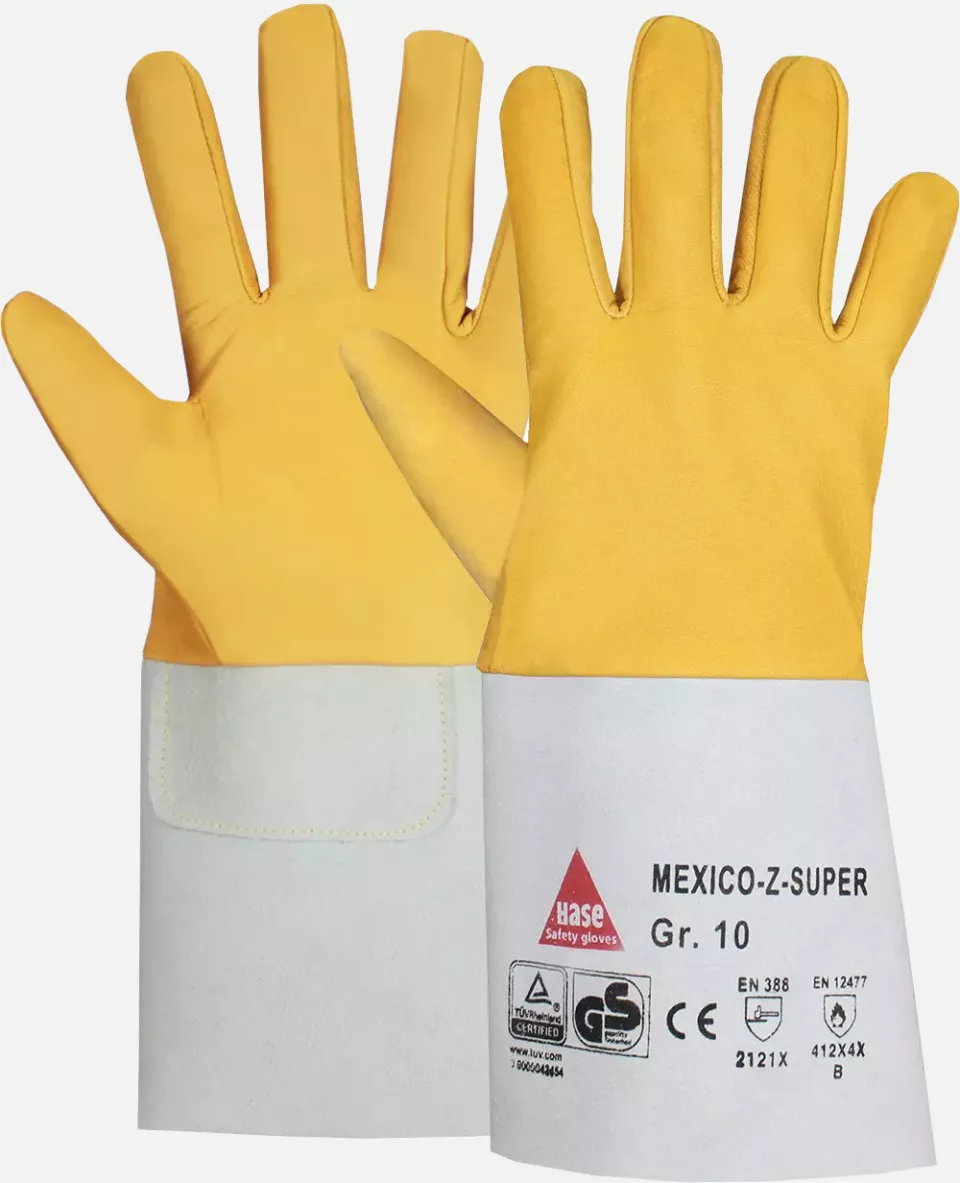 Hase Safety Gloves 403800, MEXICO-Z SUPER Welding Gloves, image 1, gallery thumbnail