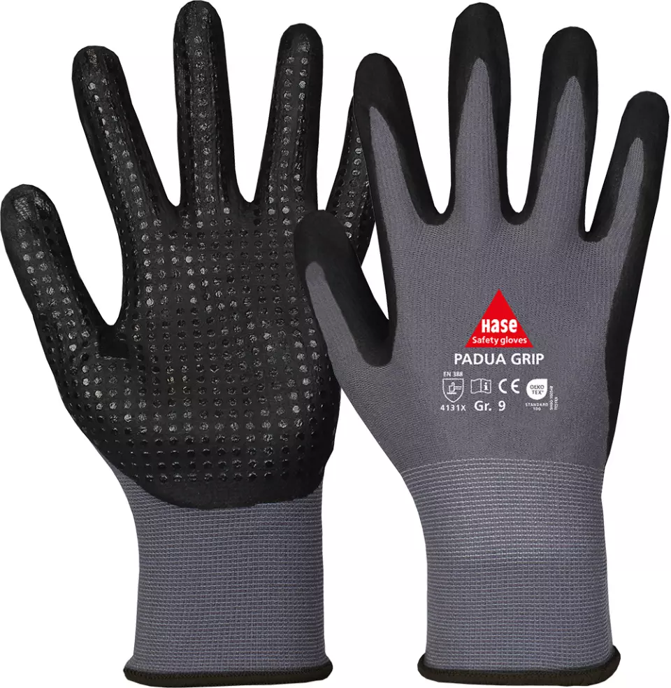 Hase Safety Gloves 508150, PADUA GRIP Assembly Gloves, image 1, gallery thumbnail