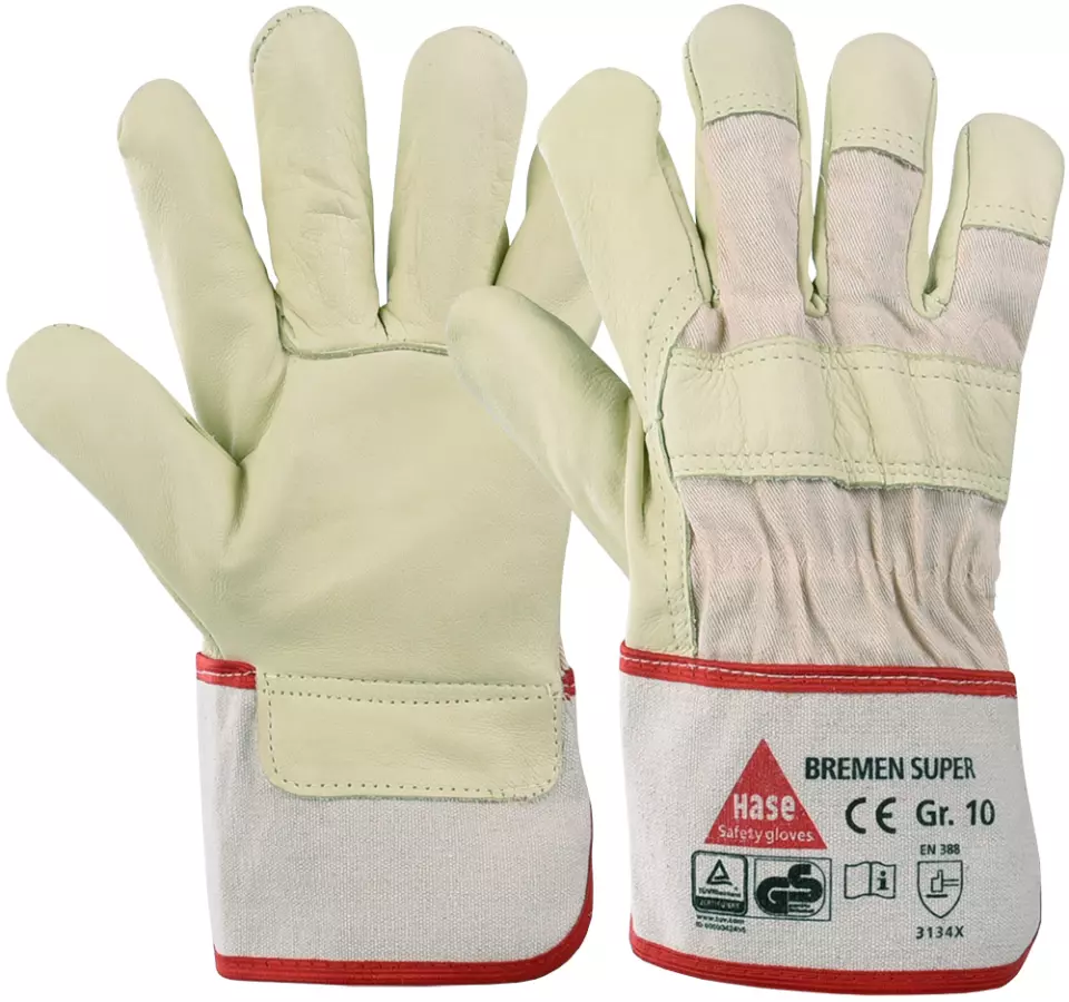 Hase Safety Gloves 293000, BREMEN SUPER Arbeitshandschuhe, image 1, gallery thumbnail