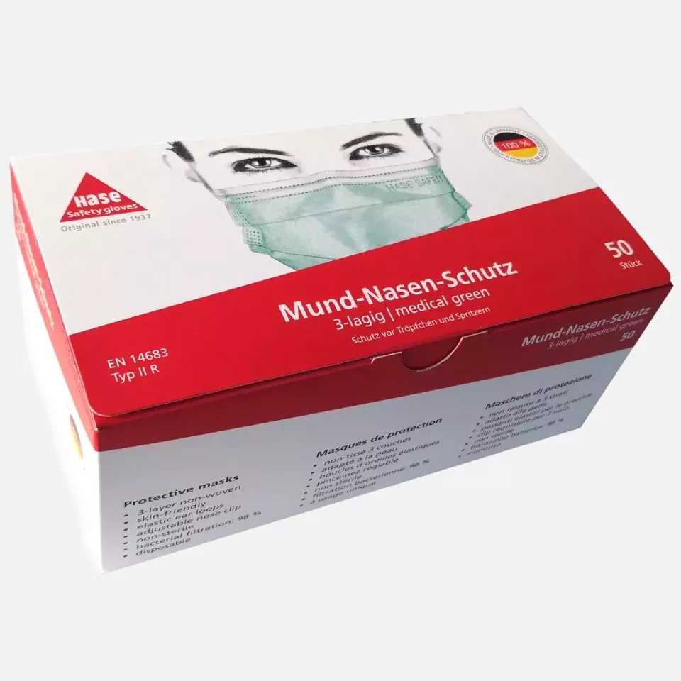 Hase Safety Gloves 954000, Face Mask Respiratory Protection, image 1, gallery thumbnail