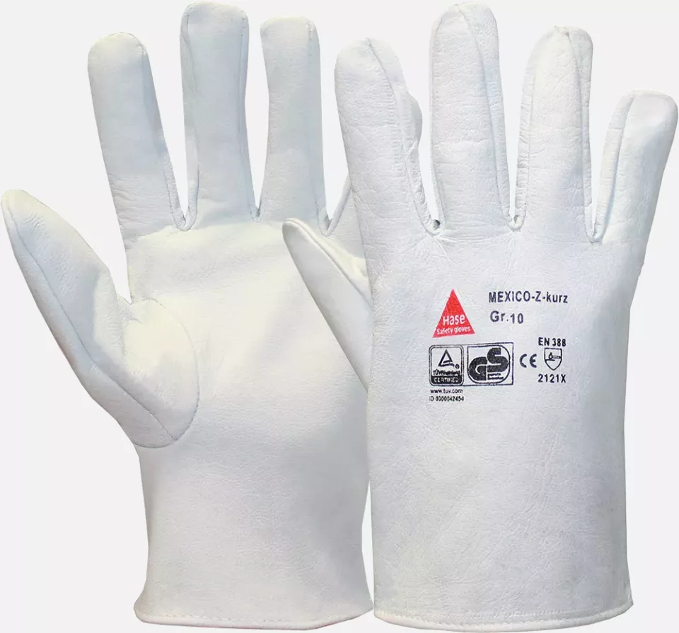 Hase Safety Gloves 406000, MEXICO-Z SHORT Work Gloves, image 1, gallery thumbnail