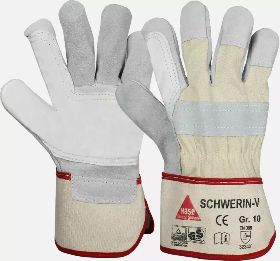 Hase Safety Gloves 212170, SCHWERIN V Work Gloves, image 1, gallery thumbnail