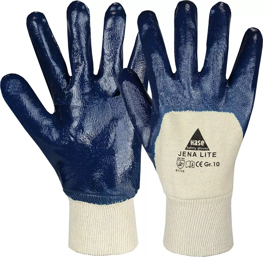 Hase Safety Gloves 901200, JENA LITE Nitrilhandschuhe