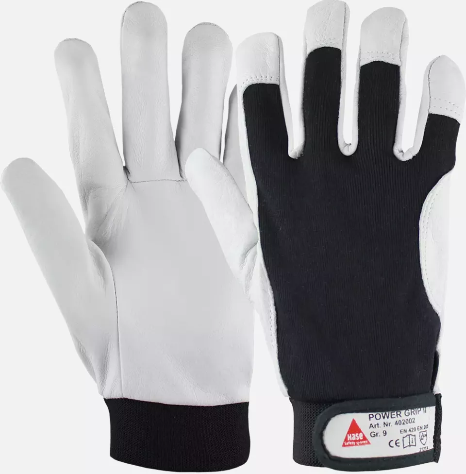 Hase Safety Gloves 402002, POWER GRIP II Assembly Glove, image 1, gallery thumbnail