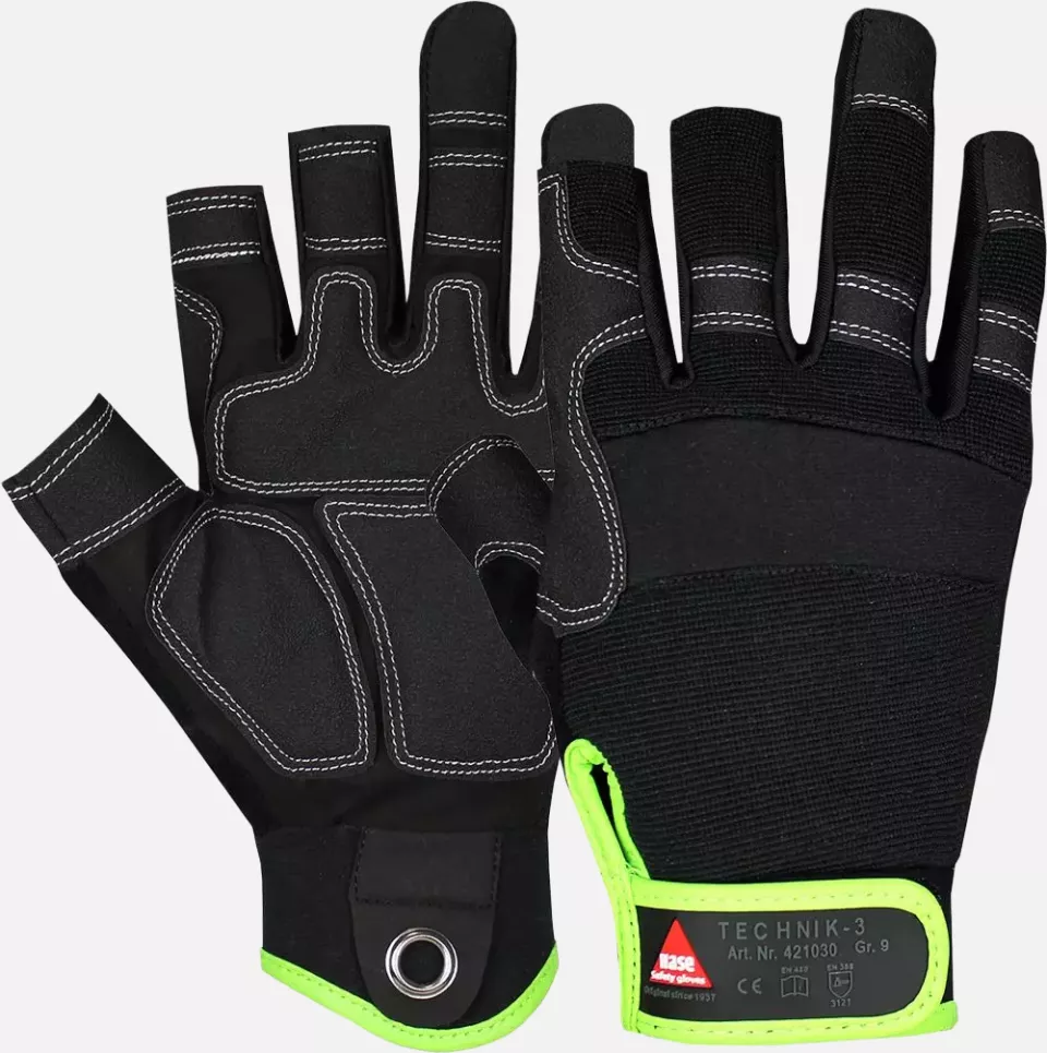 Hase Safety Gloves 421030, TECHNIK 3 Assembly Gloves, image 1, gallery thumbnail