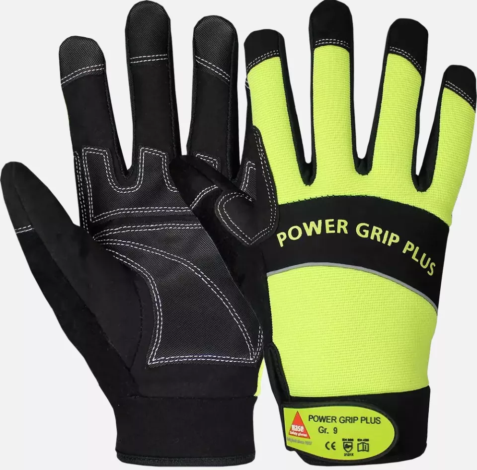 Hase Safety Gloves 40200M, POWER GRIP PLUS Assembly Glove, image 1, gallery thumbnail