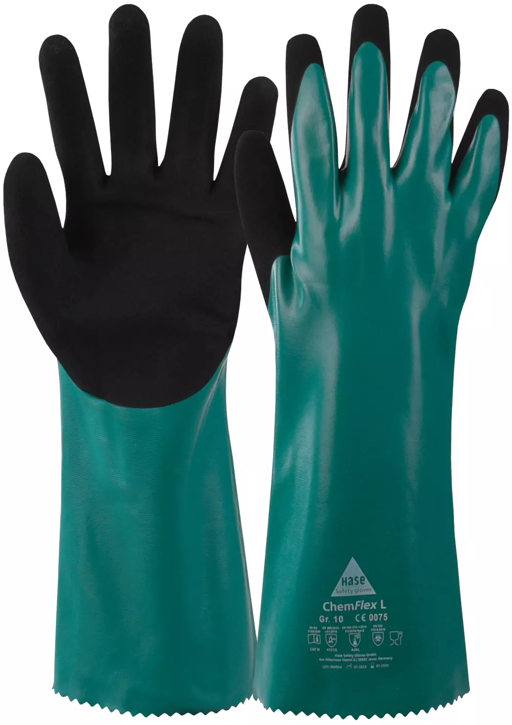 Hase Safety Gloves 905200, CHEMFLEX 35 Chemical Glove, image 1