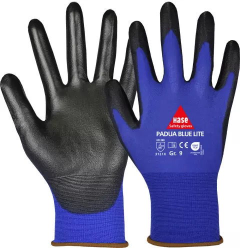 Hase Safety Gloves PADUA BLUE LITE Assembly Glove