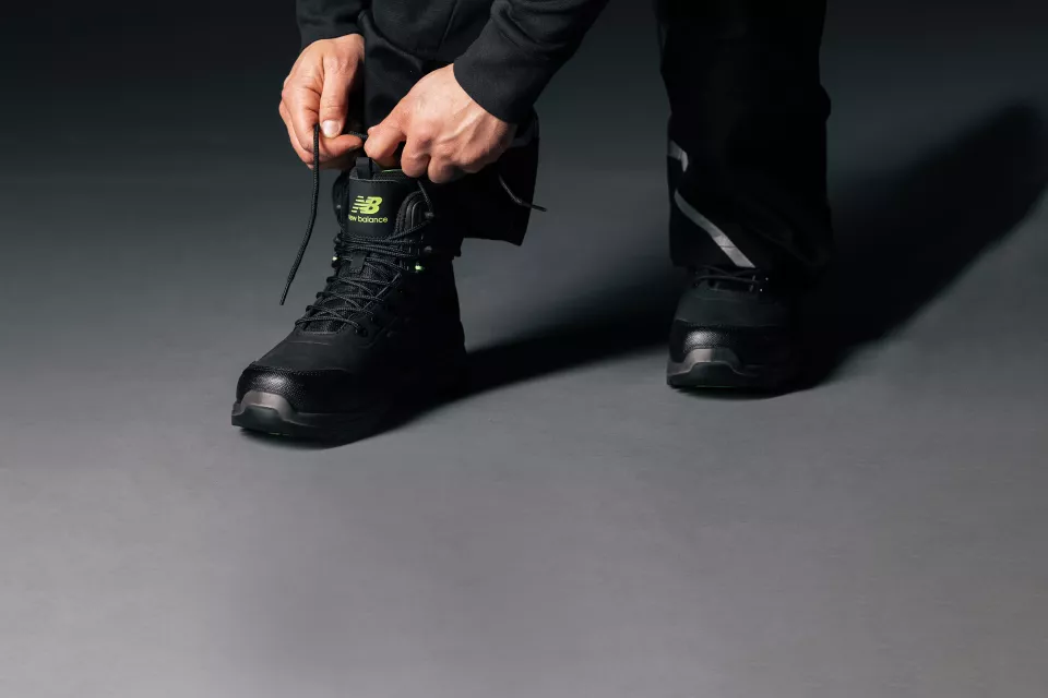 New Balance MIDCLBR-1000, Calibre Safety Boots S3L FO HRO SR SC Black Width 2E, image 7, gallery thumbnail