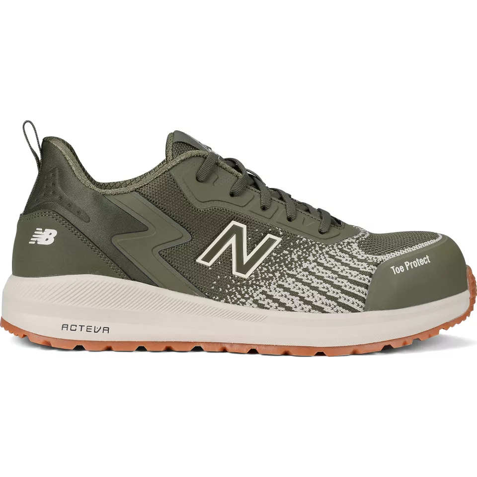 New Balance MIDSPWR-3311, Speedware Safety Shoes S1 P SRC Olive/white, image 2, gallery thumbnail