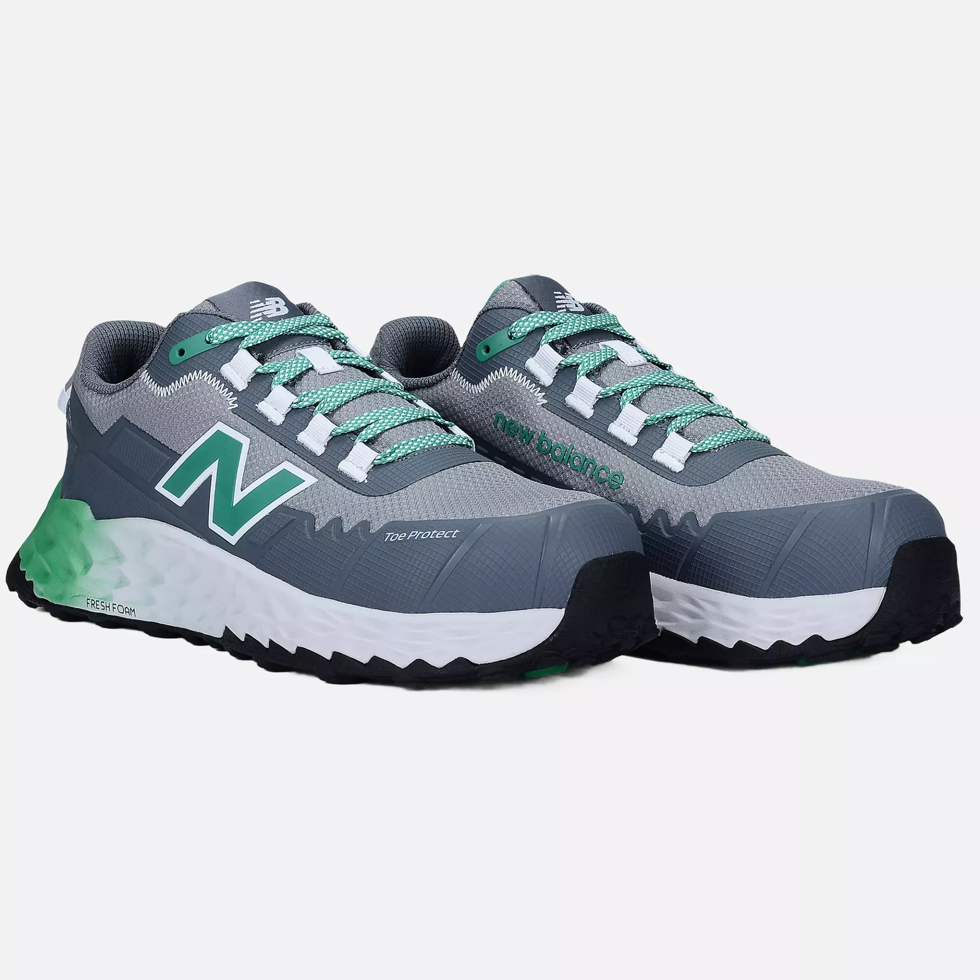 New Balance MEFCCAP2E-1730, Cremorne Sicherheitsschuhe S3L, Alu / Grün, image 5