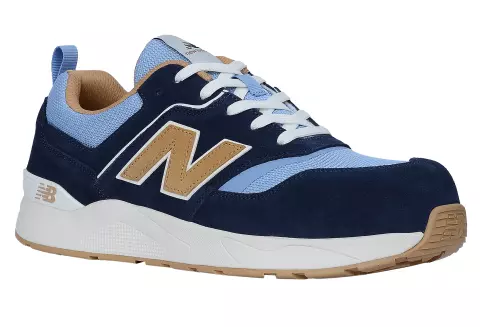 New Balance Elite Lite Safety Shoes S1 PL HRO FO SC SR Blue/coffee
