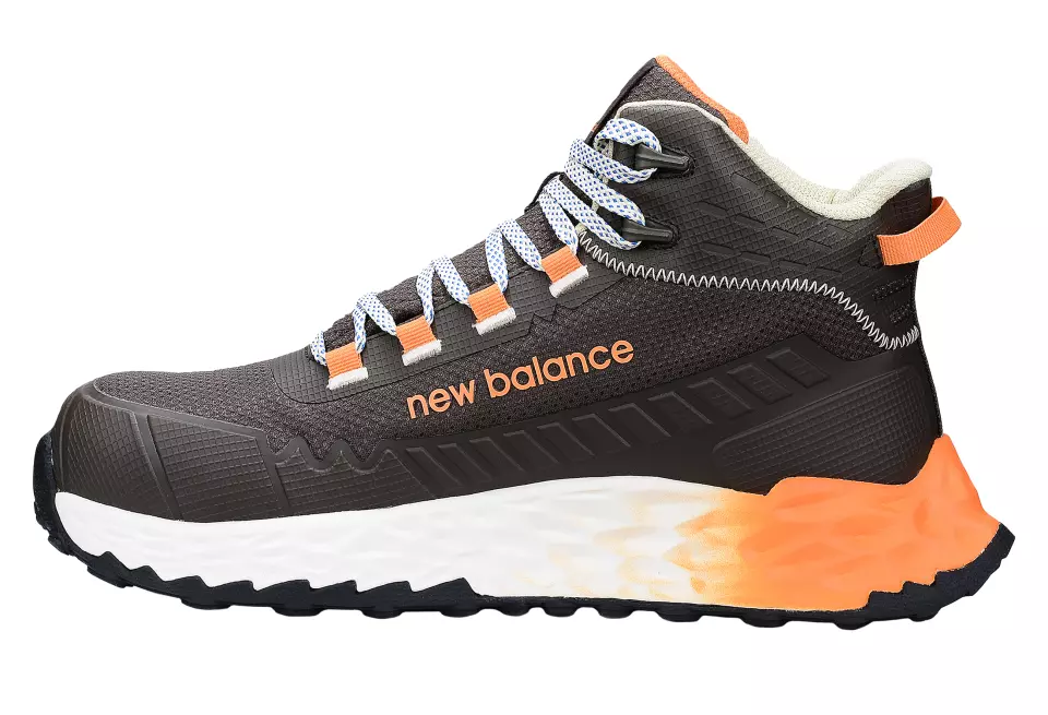 New Balance MEFCMCAP2E-5644, Cremorne Mid Safety boots S3L, chocolate / orange, image 2, gallery thumbnail