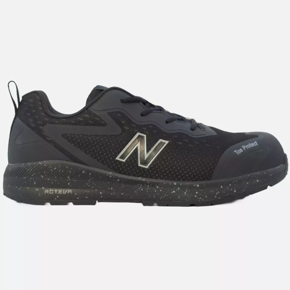 New Balance MIDLOGI-1044, Logic Sicherheitsschuhe S1 PL SR FO HRO Schwarz/Orange, image 2, gallery thumbnail
