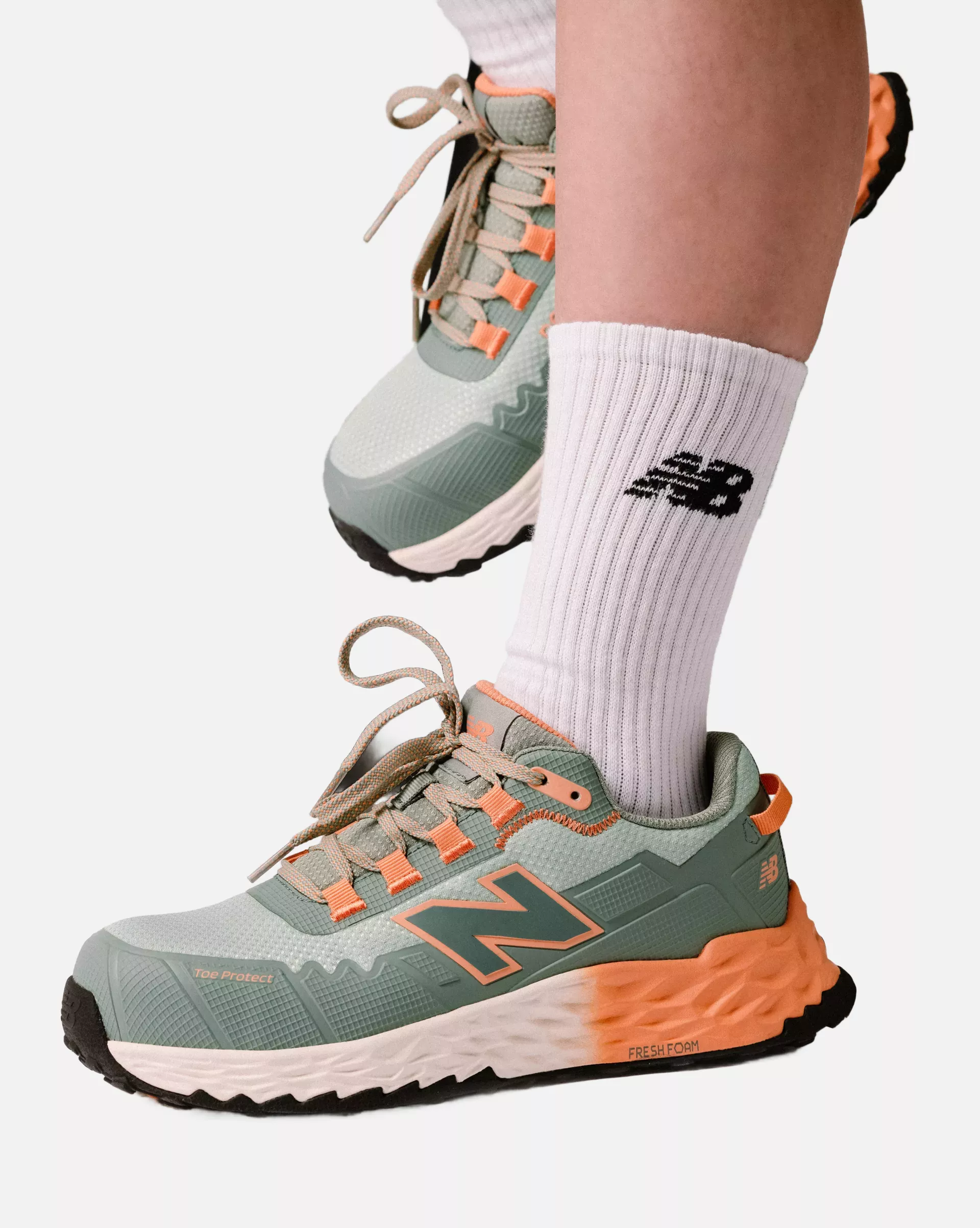 New Balance WEFCCAPD-3446, Cremorne Womens Safety shoes S3 L, aqua / pumpkin, image 22