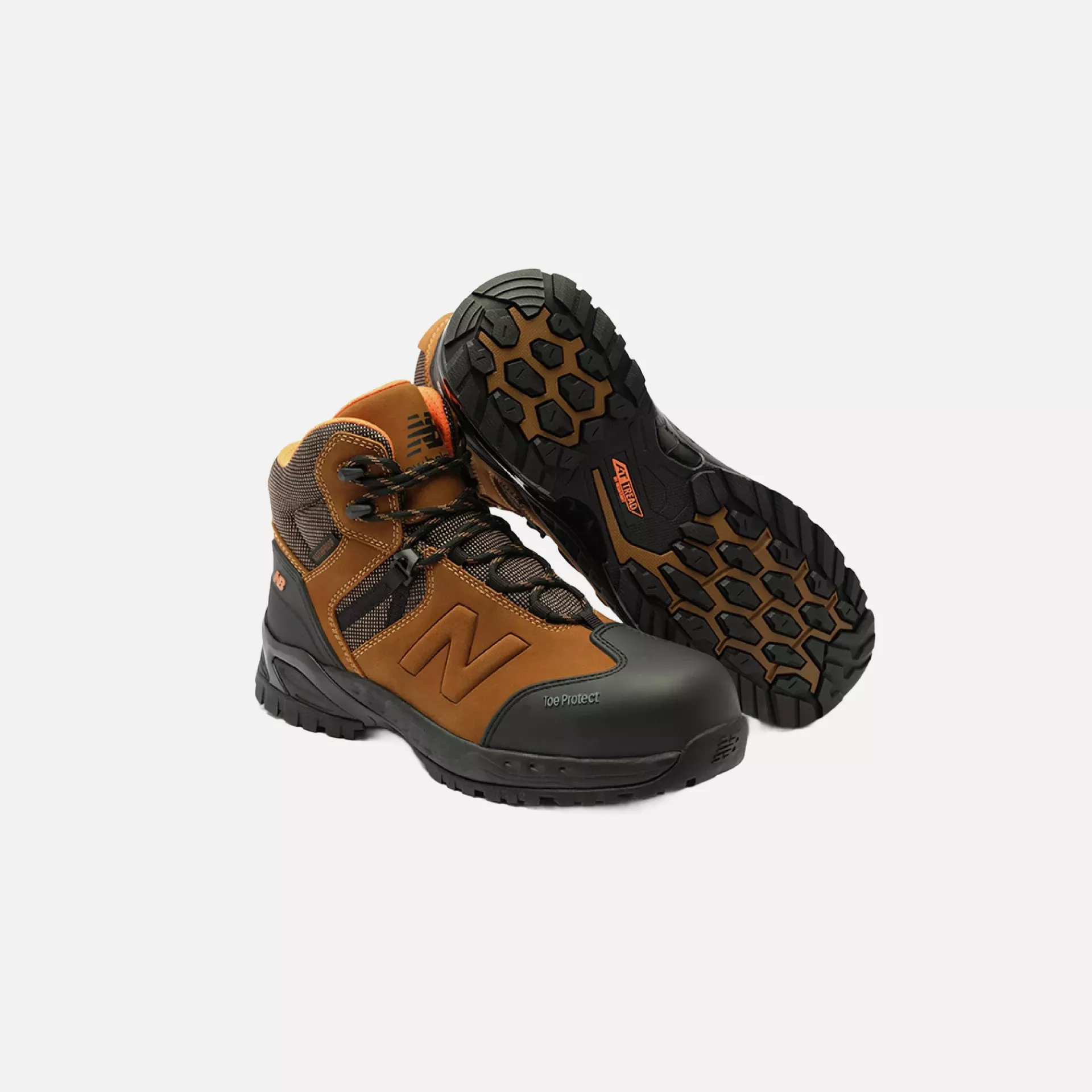 New Balance MIDALLSRB-5810, Allsite Safety Boot S3 WR SRC Rustic Brown/black, image 7