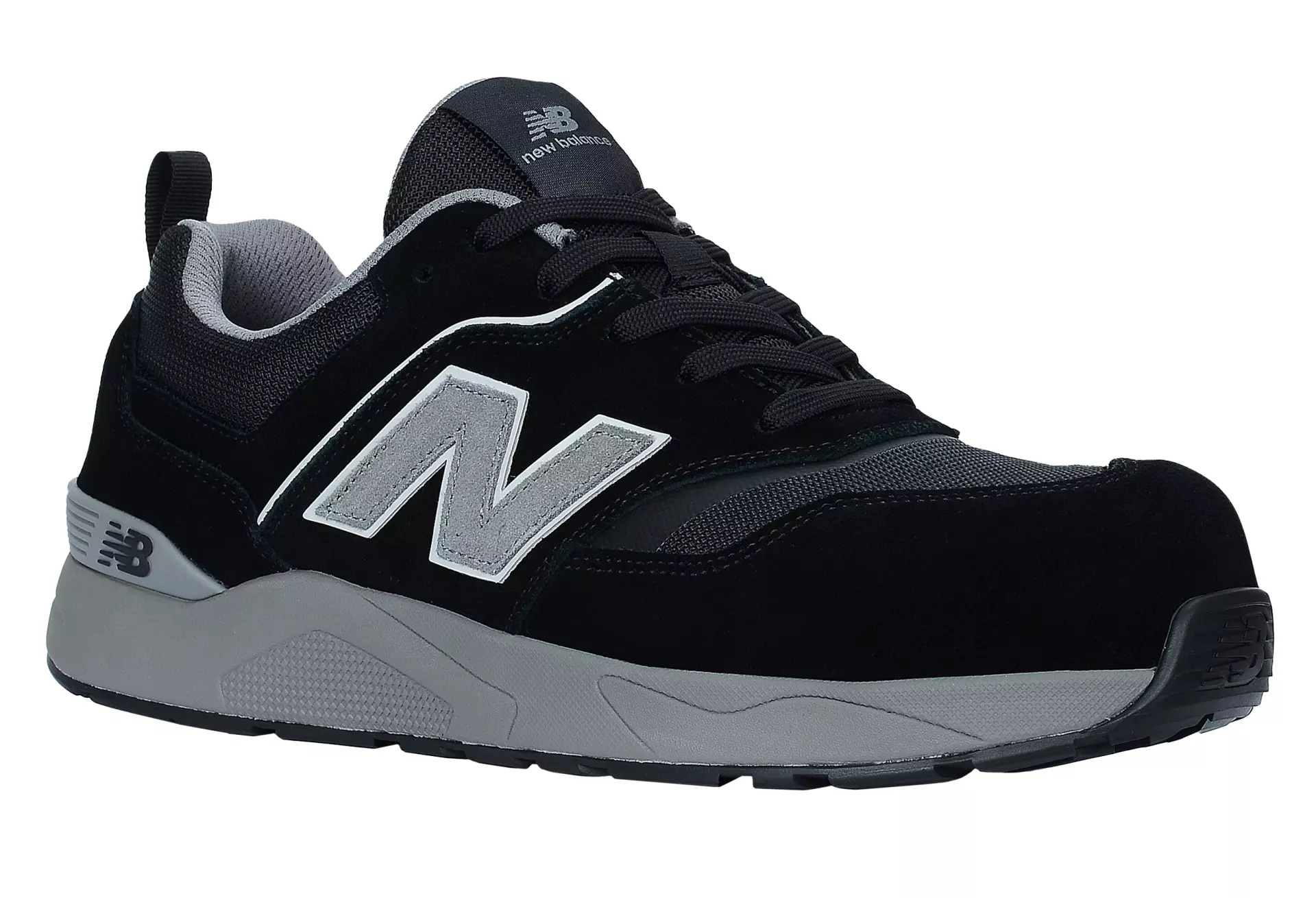 New Balance MEELCAP-1012, Elite Lite Mens Safety Shoes S1 PL HRO FO SC SR Black/grey, image 4