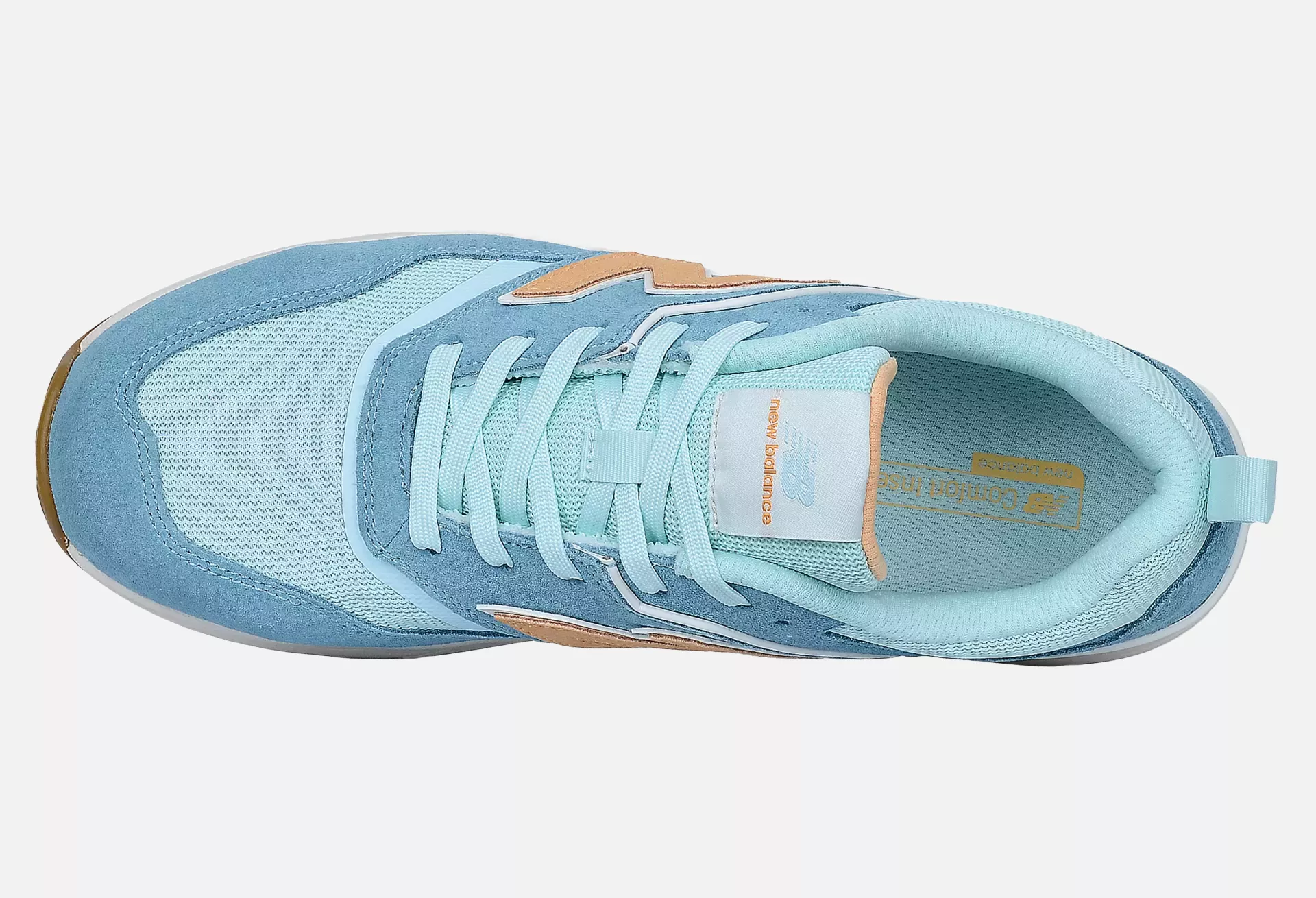 New Balance WEELCAP-2944, Elite Lite Womens Safety Shoe S1 PL HRO FO SC SR Milky Blue/orange, image 18