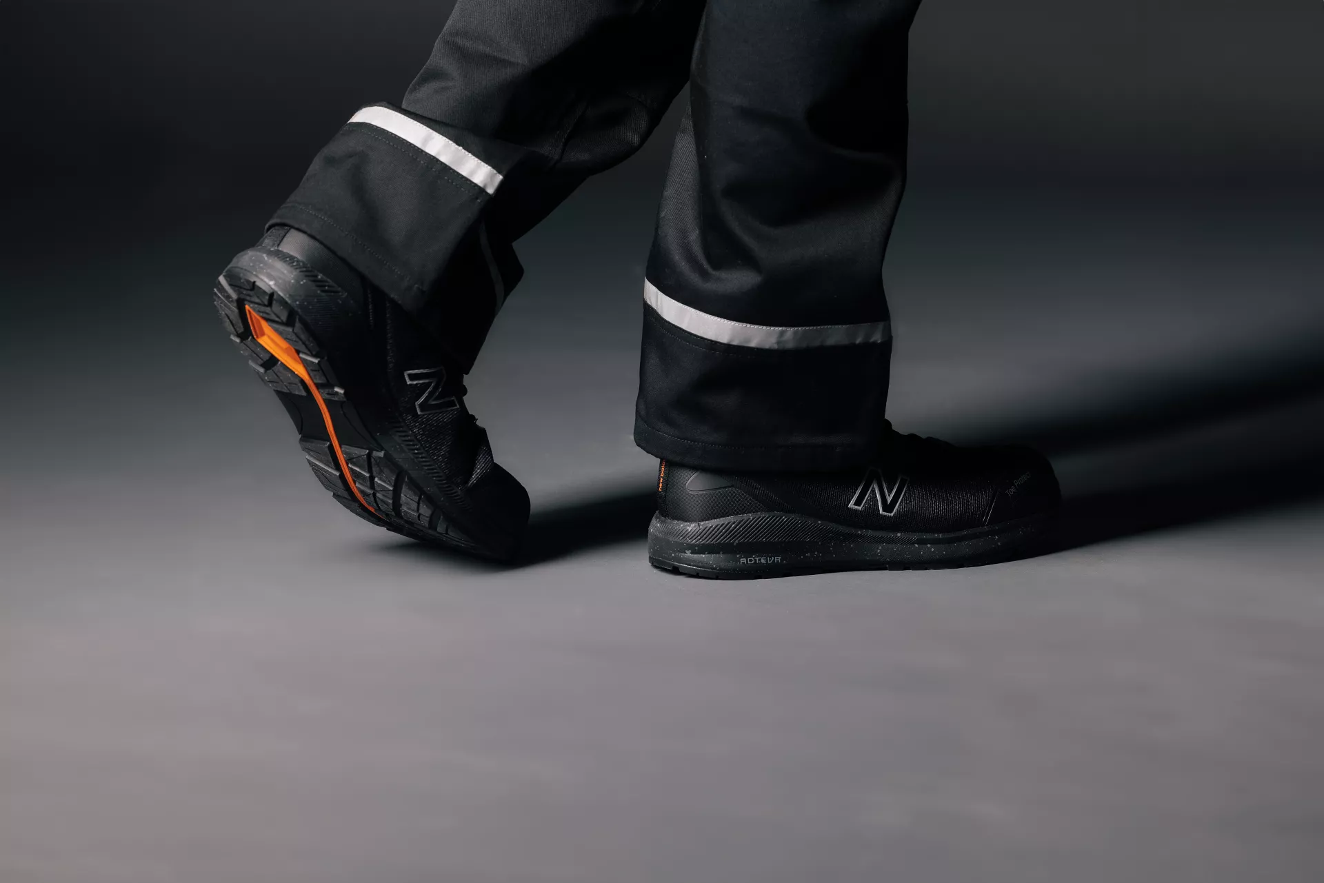 New Balance MIDLOGI-1044, Logic Safety Shoes S1 PL SR FO HRO Black/orange, image 6