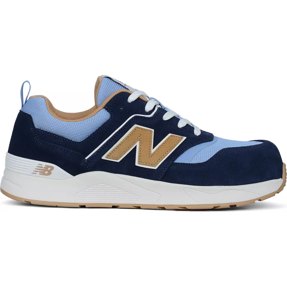 New Balance MEELCAP-2257, Elite Lite Safety Shoes S1 PL HRO FO SC SR Blue/coffee, image 2, gallery thumbnail