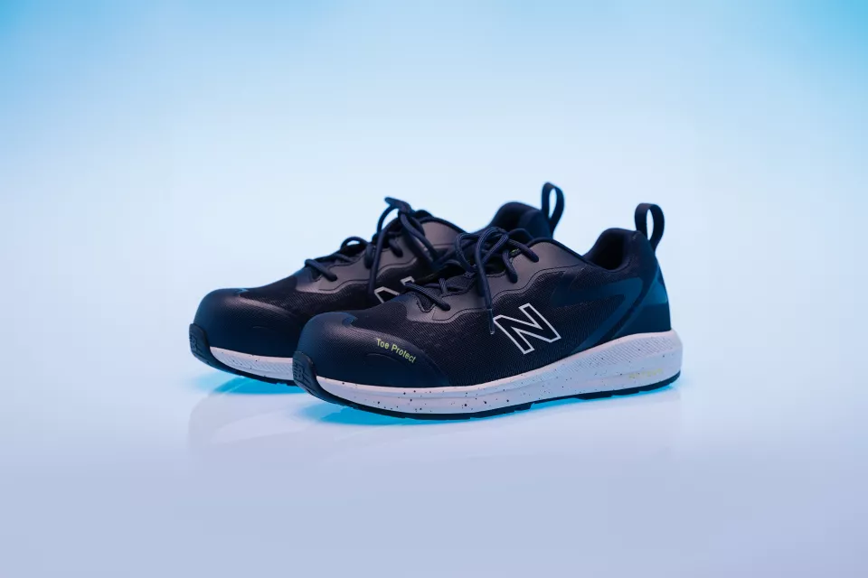 New Balance MIDLOGI-1242, Logic Sicherheitsschuhe S1 PL SR FO HRO Grau/Lime, image 6, gallery thumbnail