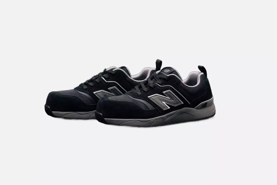 New Balance MEELCAP-1012, Elite Lite Herren Sicherheitsschuhe S1 PL HRO FO SC SR Schwarz/Grau, image 9, gallery thumbnail