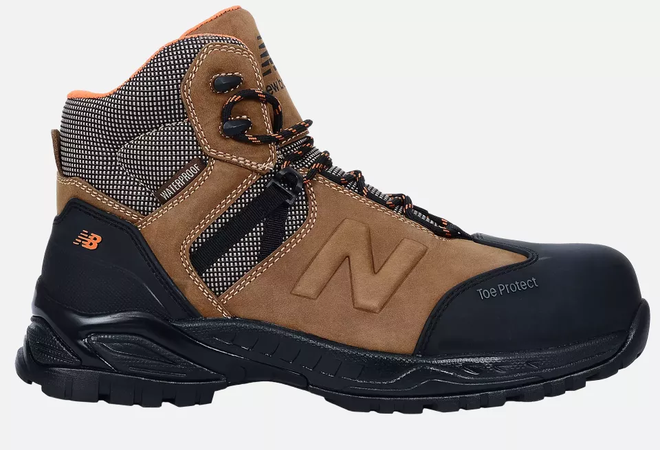 New Balance MIDALLSRB-5810, Allsite Safety Boot S3 WR SRC Rustic Brown/black, image 8, gallery thumbnail
