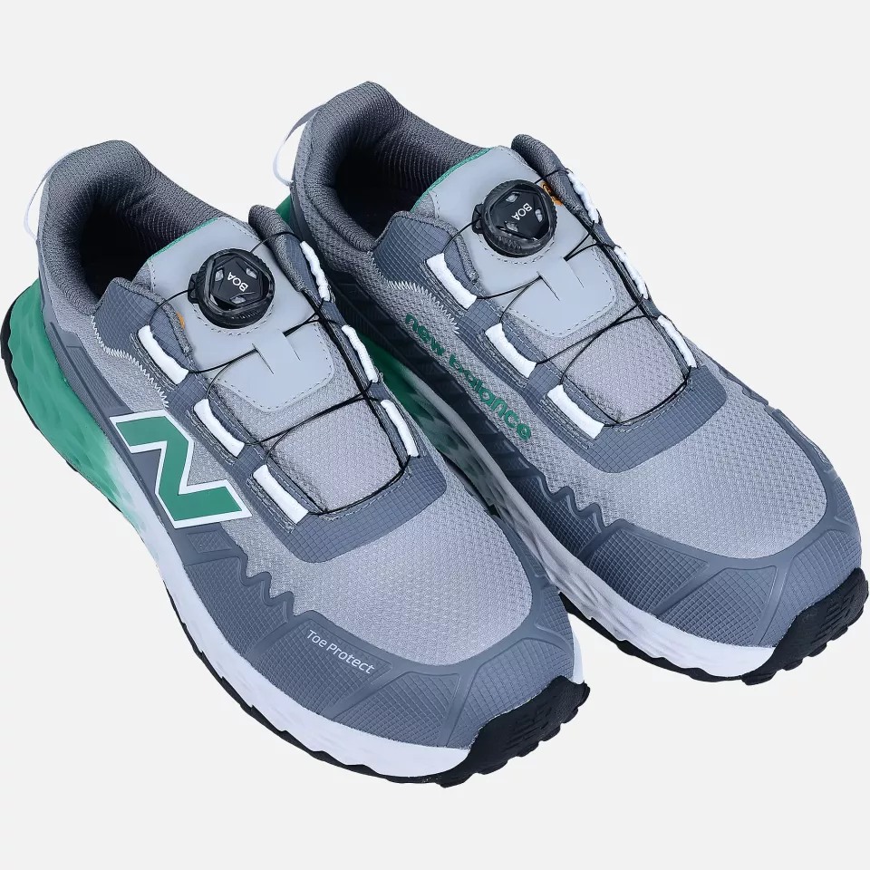 New Balance MEFFCAPB2E-1730, Cremorne BOA Sicherheitsschuhe S3L, Alu / Grün, image 7, gallery thumbnail
