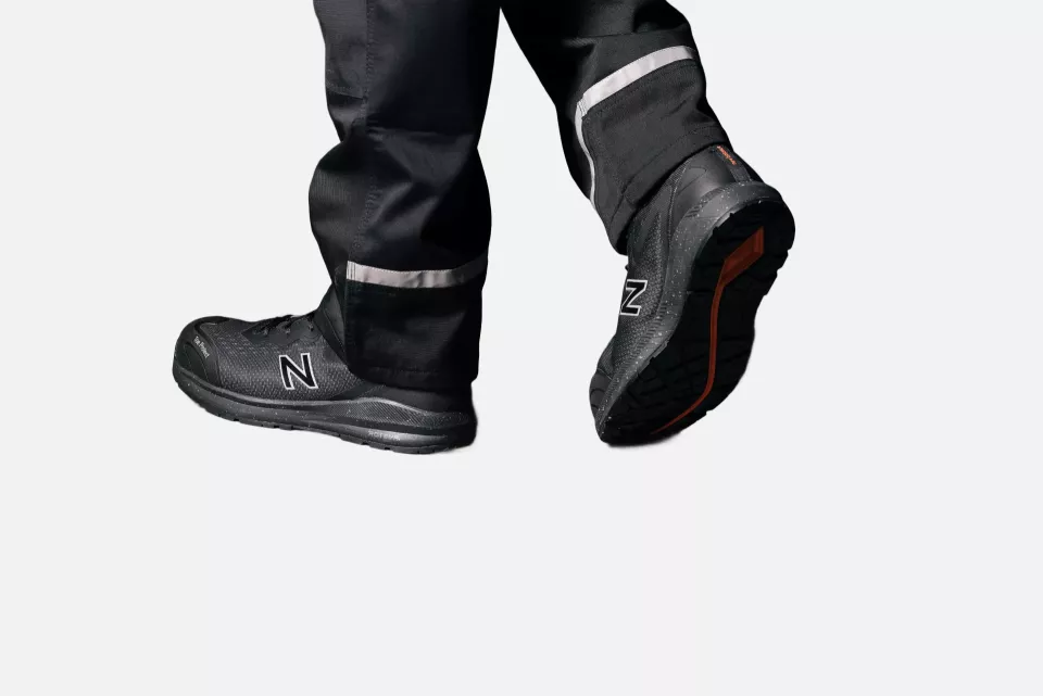 New Balance MIDLOGI-1044, Logic Safety Shoes S1 PL SR FO HRO Black/orange, image 9, gallery thumbnail