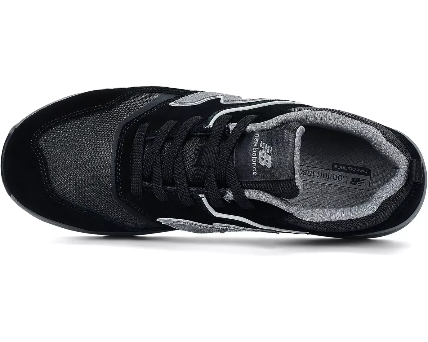 New Balance MEELCAP-1012, Elite Lite Herren Sicherheitsschuhe S1 PL HRO FO SC SR Schwarz/Grau, image 3