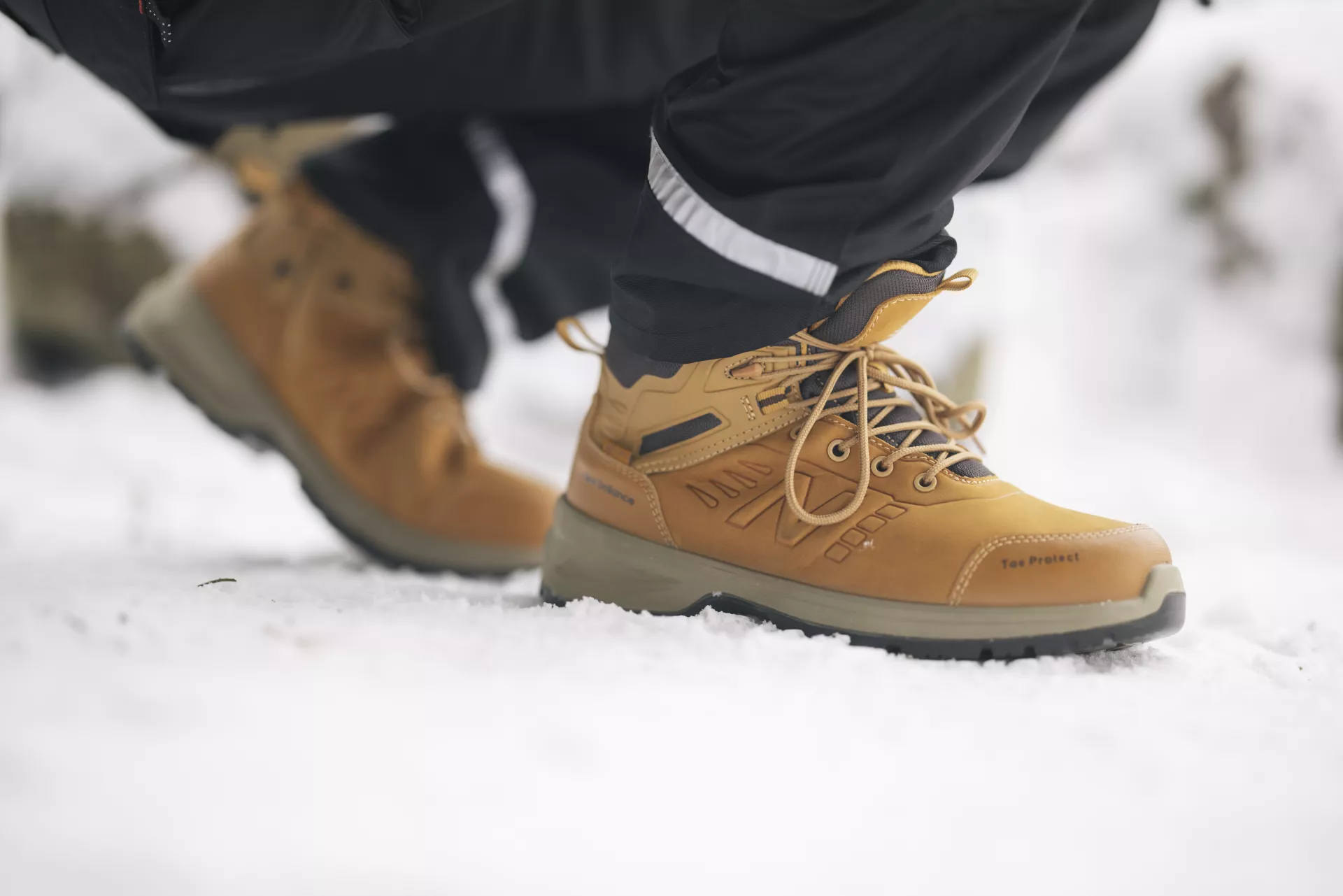 New Balance MIDCLBR-5400, Calibre Safety Boots S3L FO HRO SR SC Wheat Width 2E, image 5