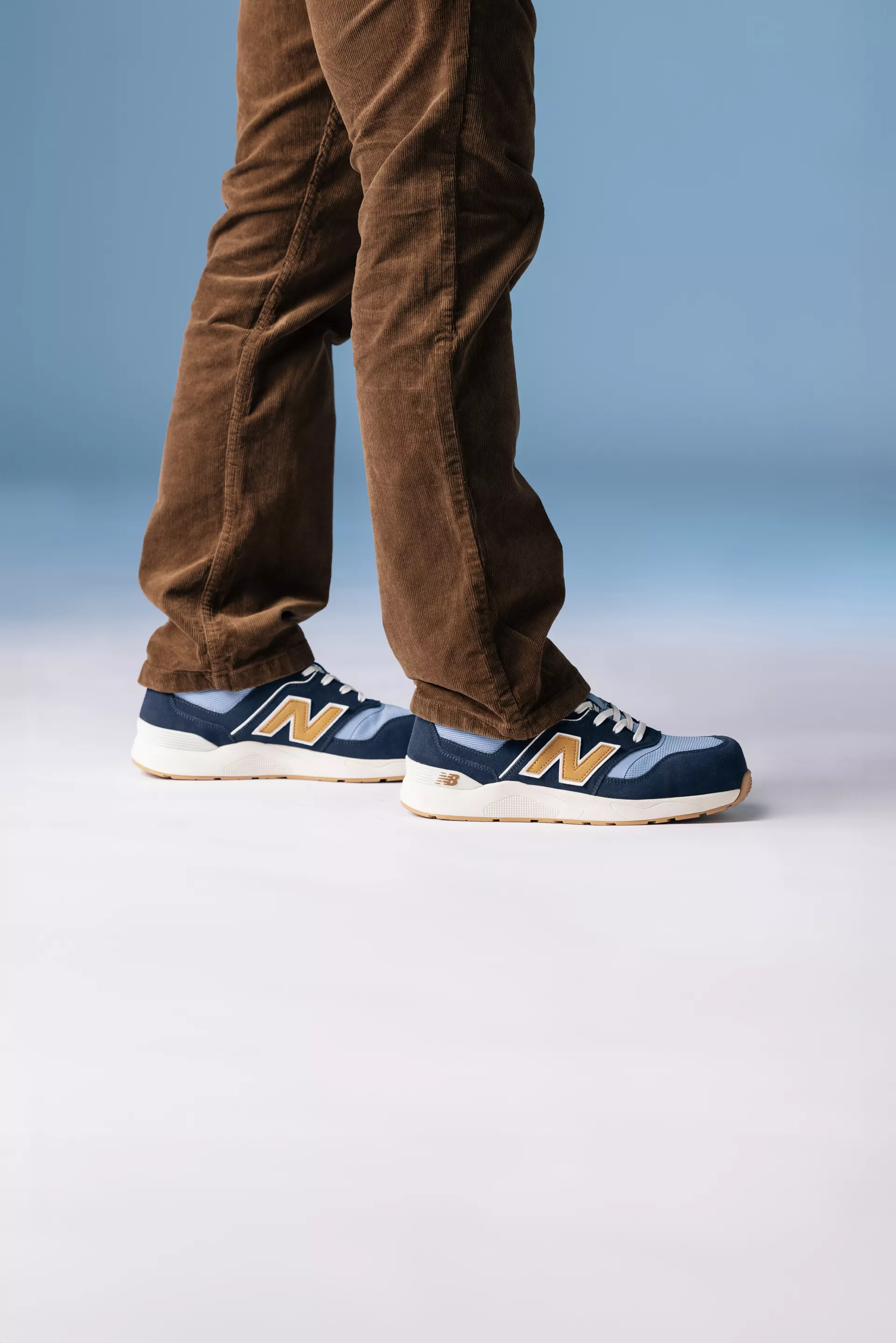 New Balance MEELCAP-2257, Elite Lite Safety Shoes S1 PL HRO FO SC SR Blue/coffee, image 12