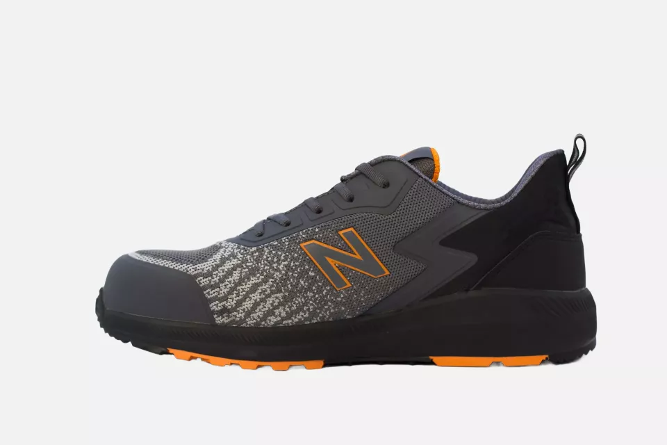 New Balance MIDSPWR-1244, Speedware Sicherheitsschuhe S1 P SRC Grau/Orange, image 3, gallery thumbnail