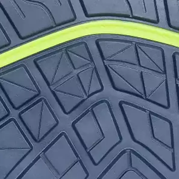 **Anti-Slip Outsole** keeps you steady and sure-footed on slippery or uneven surfaces.