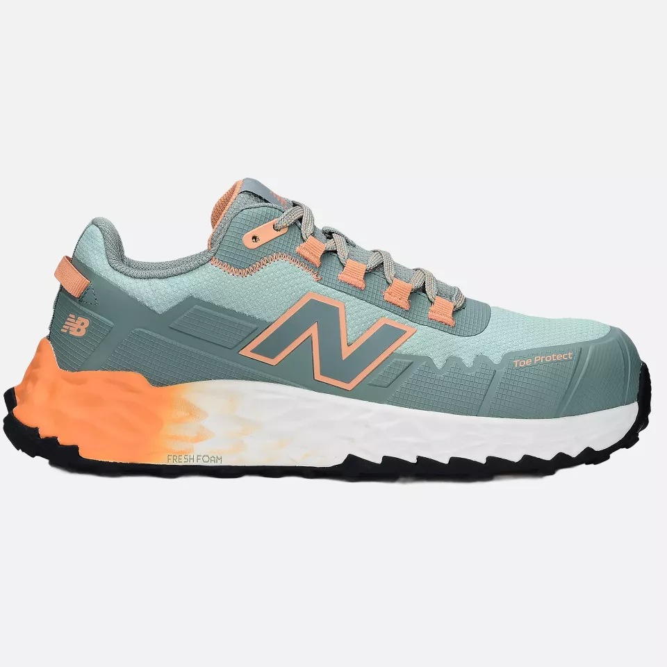 New Balance WEFCCAPD-3446, Cremorne Womens Sicherheitsschuhe S3 L, Aqua / Kürbis, image 2, gallery thumbnail