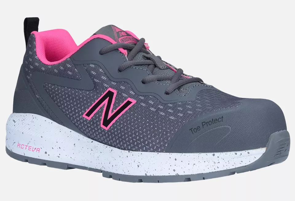 New Balance WIDLOGI-1264, Logic Damen Sicherheitsschuhe S1 PL HRO SR FO Grau/Pink, image 14, gallery thumbnail
