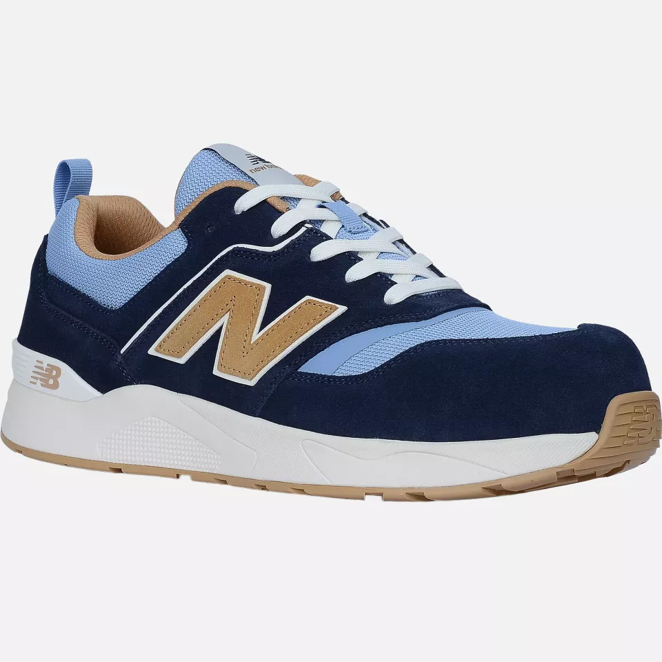 New Balance MEELCAP-2257, Elite Lite Sicherheitsschuhe S1 PL HRO FO SC SR Blau/Kaffee, image 1, gallery thumbnail